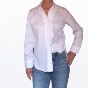 Northern reflections Crisp White Tailored Embellished Button  up Shirt S…